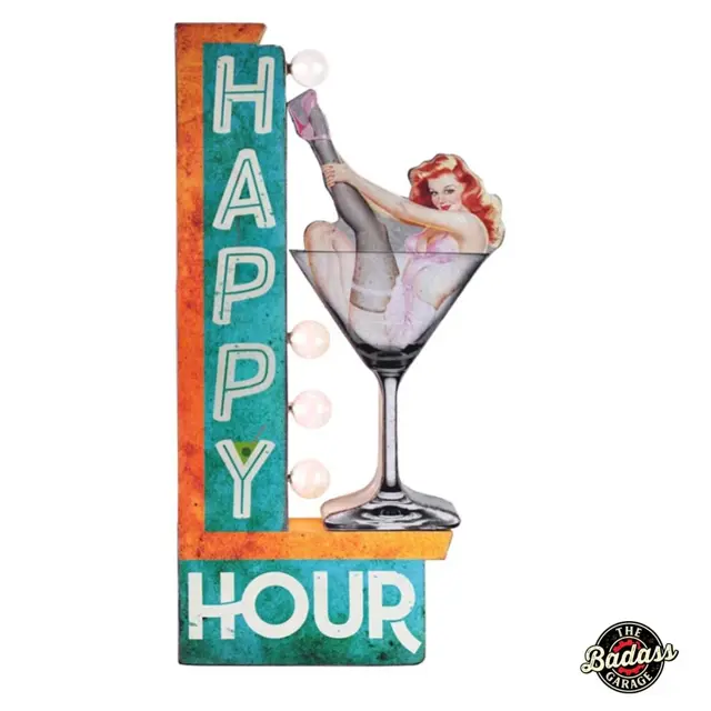 Happy Hour Marquee LED Sign