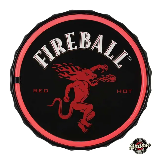 Fireball LED Rope Light Sign