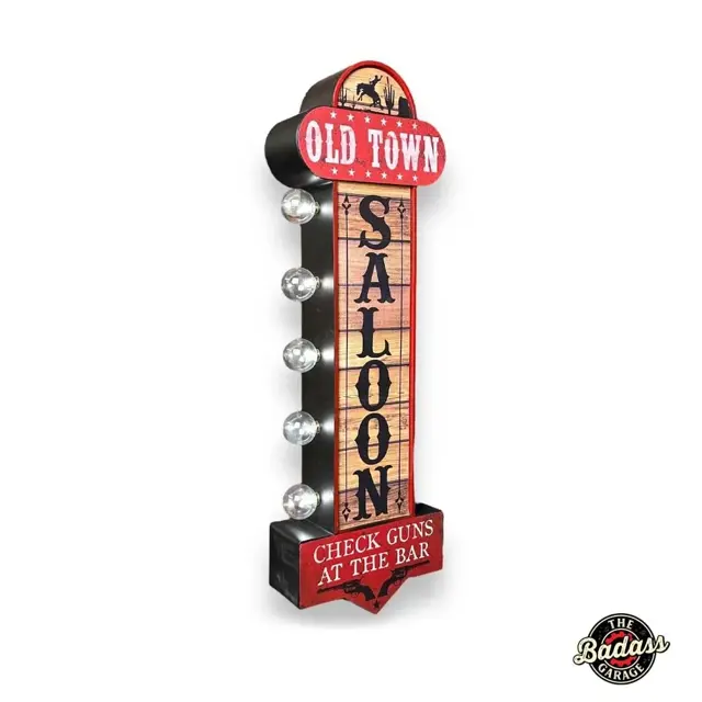 Old Town Saloon Marquee LED sign