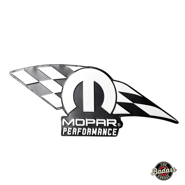 Mopar Performance Shaped and Embossed Metal Sign