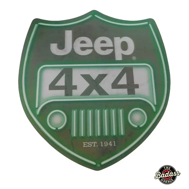 Jeep 4x4 Lenticular MDF Sign