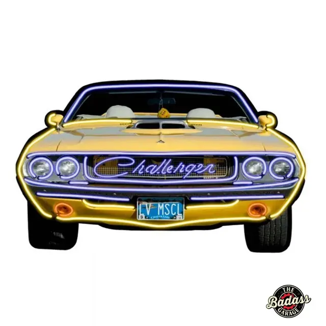 Dodge Challenger Lenticular MDF Sign