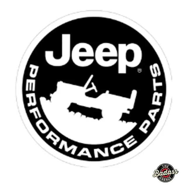 Jeep Performance Parts Domed Metal Sign