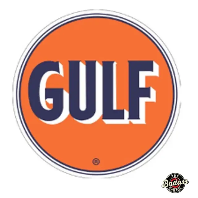 Gulf sign, domed metal