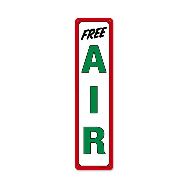 Air Texaco Plasma Cut Steel Sign 5"x20"