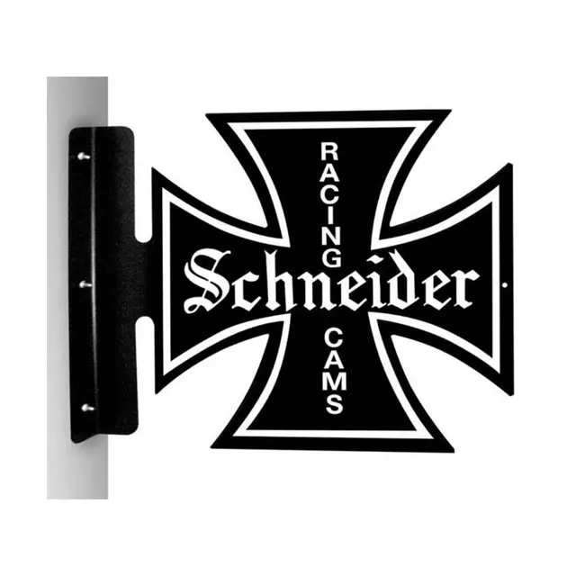 Schneider Racing Cams Plasma Cut Steel Sign 15"x19"