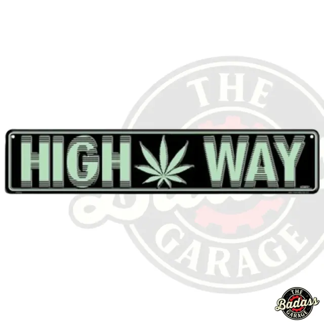 High Way Glow In Dark Street Sign